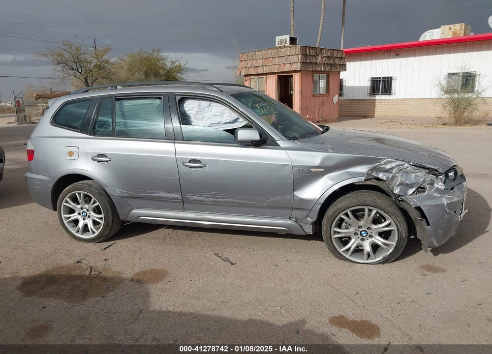 2008 BMW X3 3.0SI VIN: WBXPC934X8WJ23082