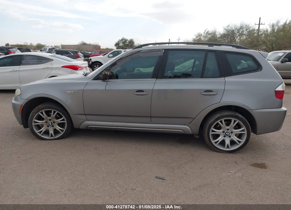 2008 BMW X3 3.0SI VIN: WBXPC934X8WJ23082