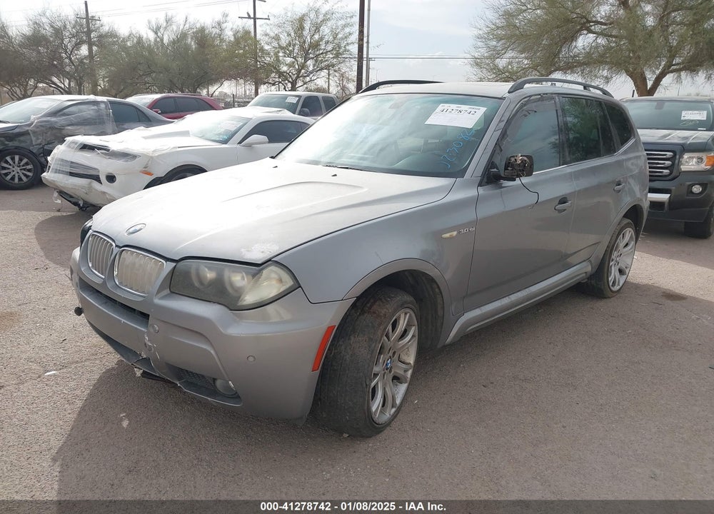 2008 BMW X3 3.0SI VIN: WBXPC934X8WJ23082