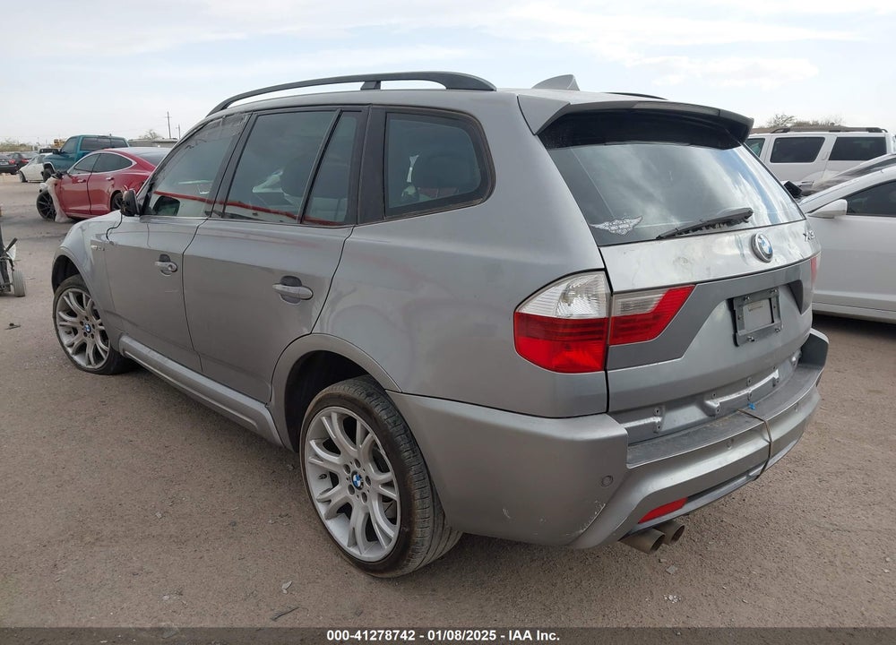 2008 BMW X3 3.0SI VIN: WBXPC934X8WJ23082