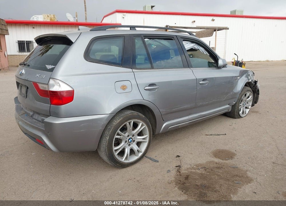 2008 BMW X3 3.0SI VIN: WBXPC934X8WJ23082