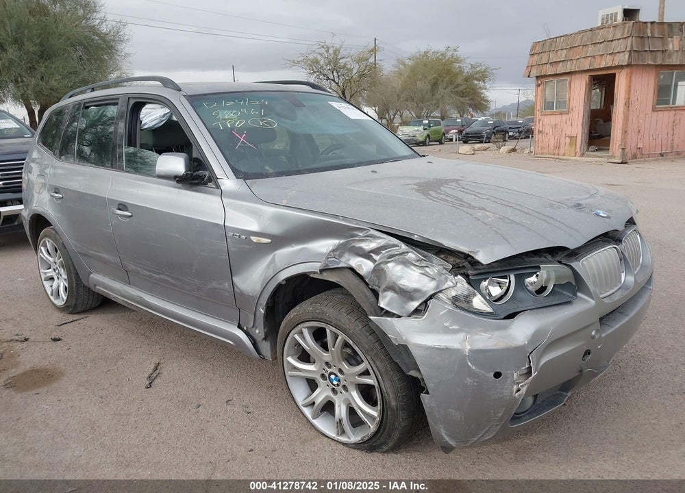 2008 BMW X3 3.0SI VIN: WBXPC934X8WJ23082