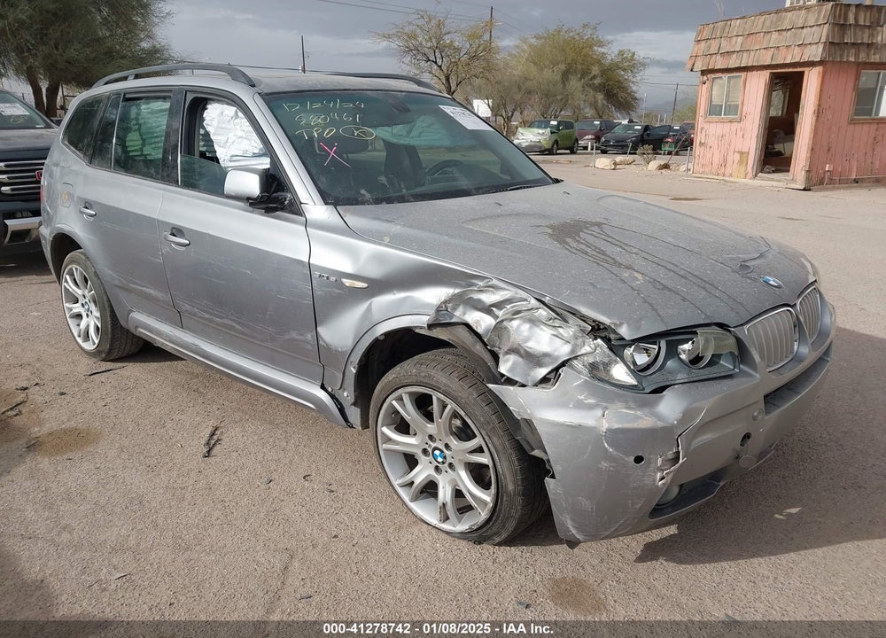 2008 BMW X3 3.0SI VIN: WBXPC934X8WJ23082