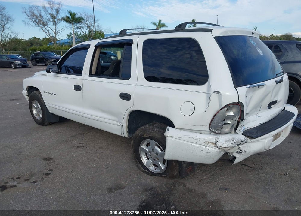 2001 DODGE DURANGO VIN: 1B4HR28Z31F516467