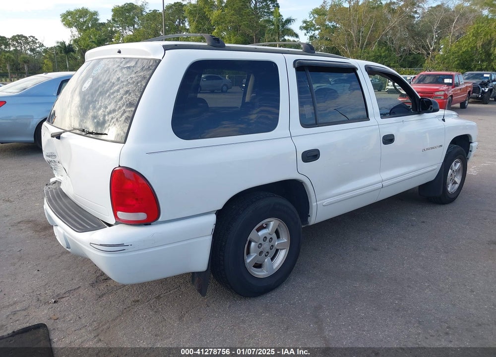 2001 DODGE DURANGO VIN: 1B4HR28Z31F516467