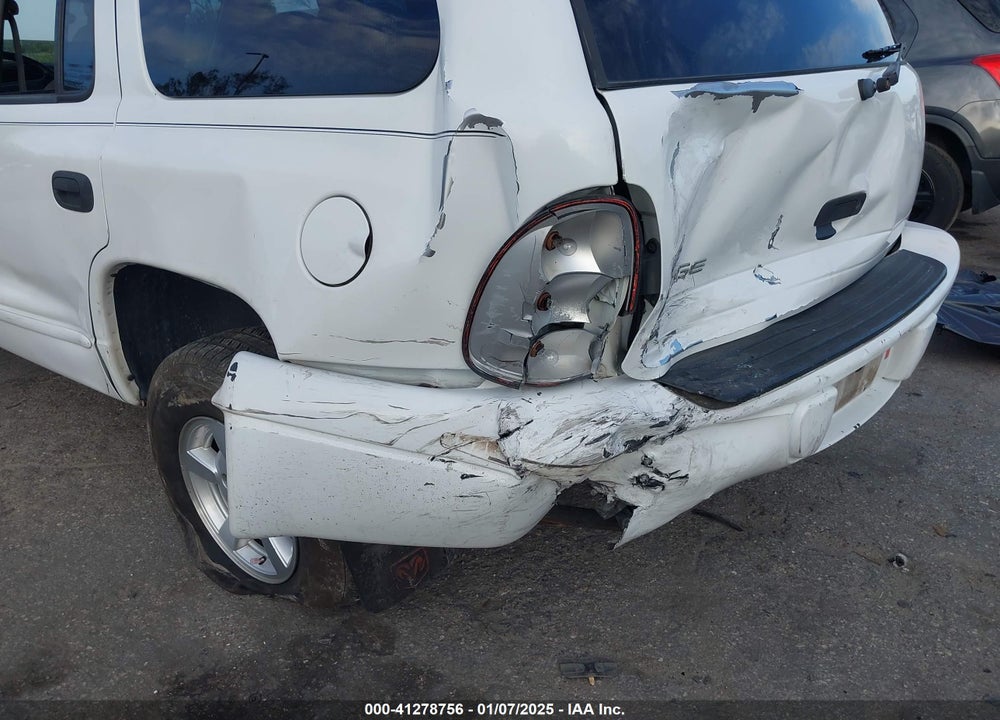 2001 DODGE DURANGO VIN: 1B4HR28Z31F516467