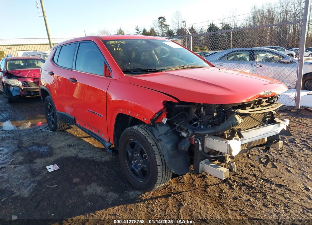 2020 JEEP COMPASS SPORT 4X4 VIN: 3C4NJDABXLT217802