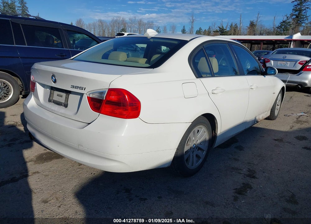 2006 BMW 325I VIN: WBAVB175X6NK32511