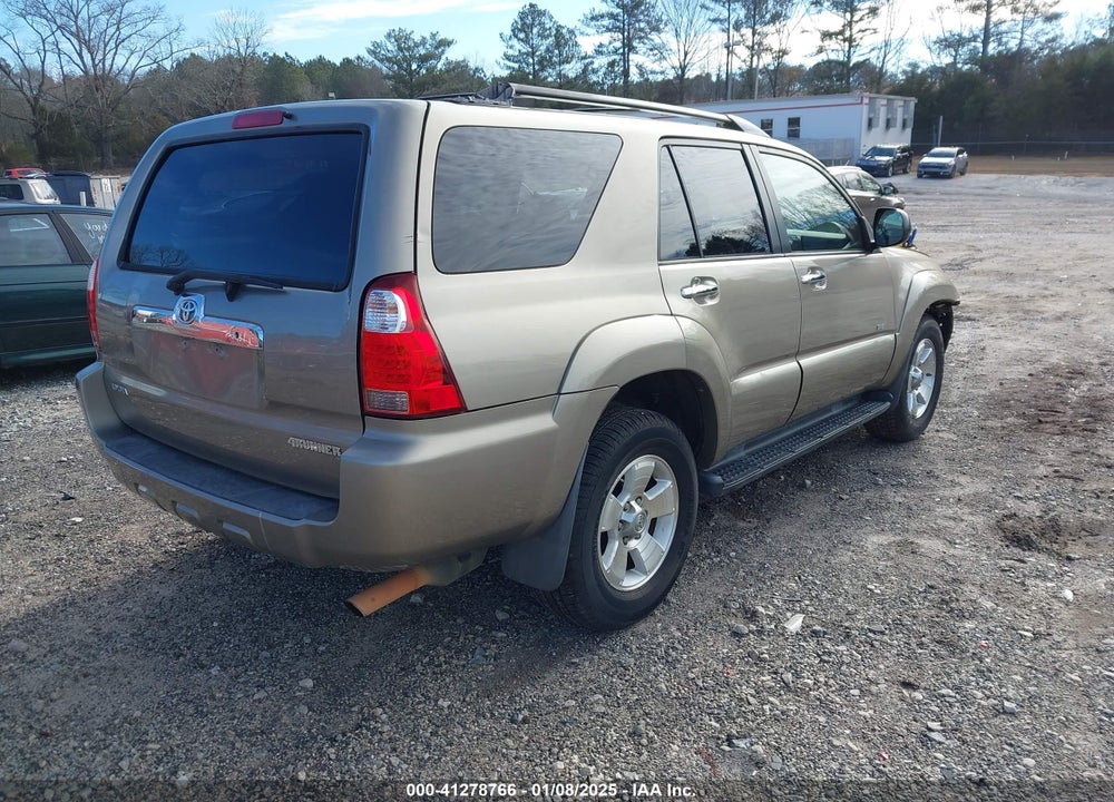 2008 TOYOTA 4RUNNER SR5 V6 VIN: JTEZU14R580101293