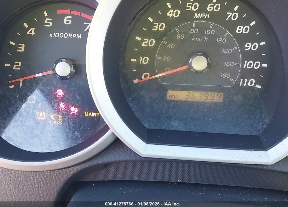 2008 TOYOTA 4RUNNER SR5 V6 VIN: JTEZU14R580101293