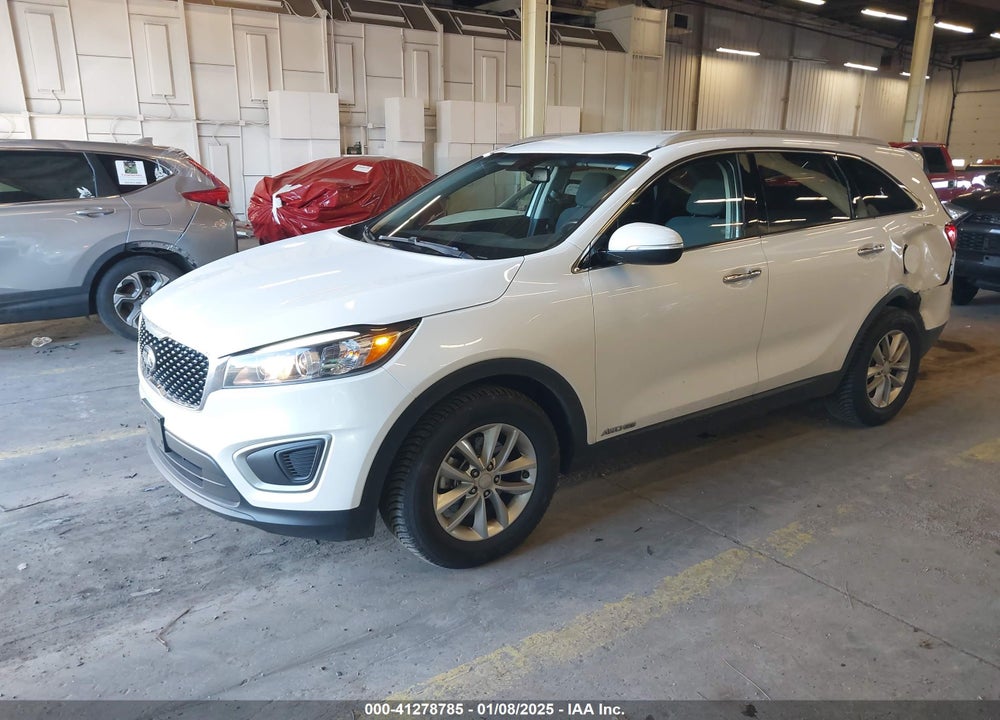 2016 KIA SORENTO 3.3L LX VIN: 5XYPGDA56GG166636