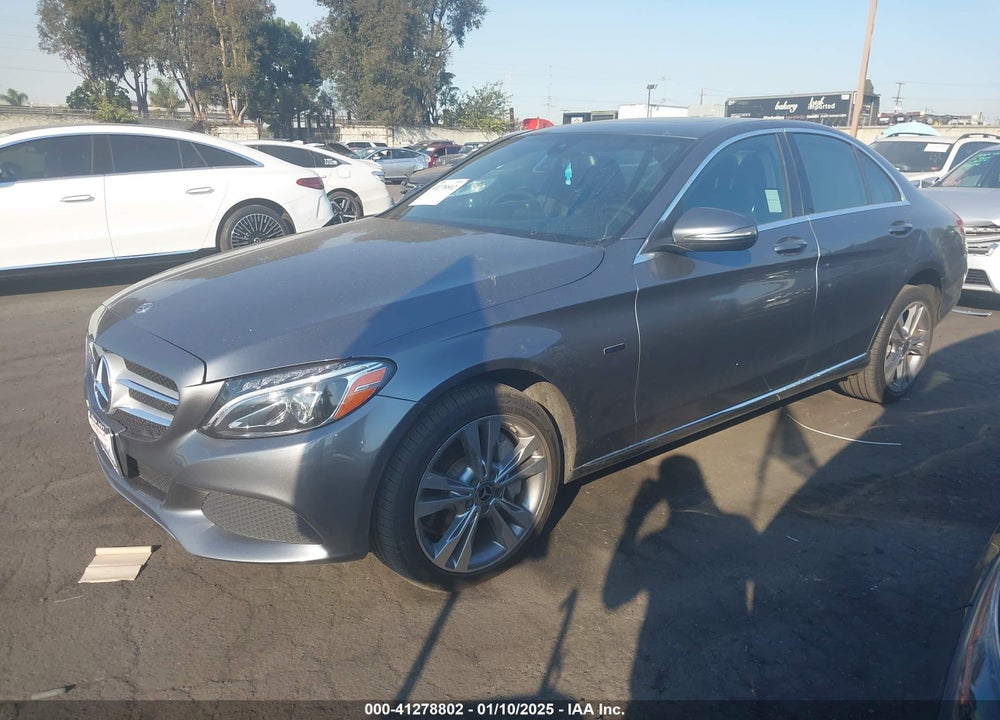 2018 MERCEDES-BENZ C 350E VIN: 55SWF4HB0JU258543
