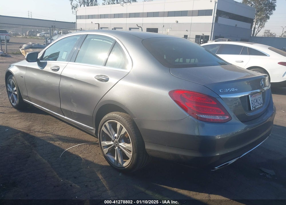 2018 MERCEDES-BENZ C 350E VIN: 55SWF4HB0JU258543