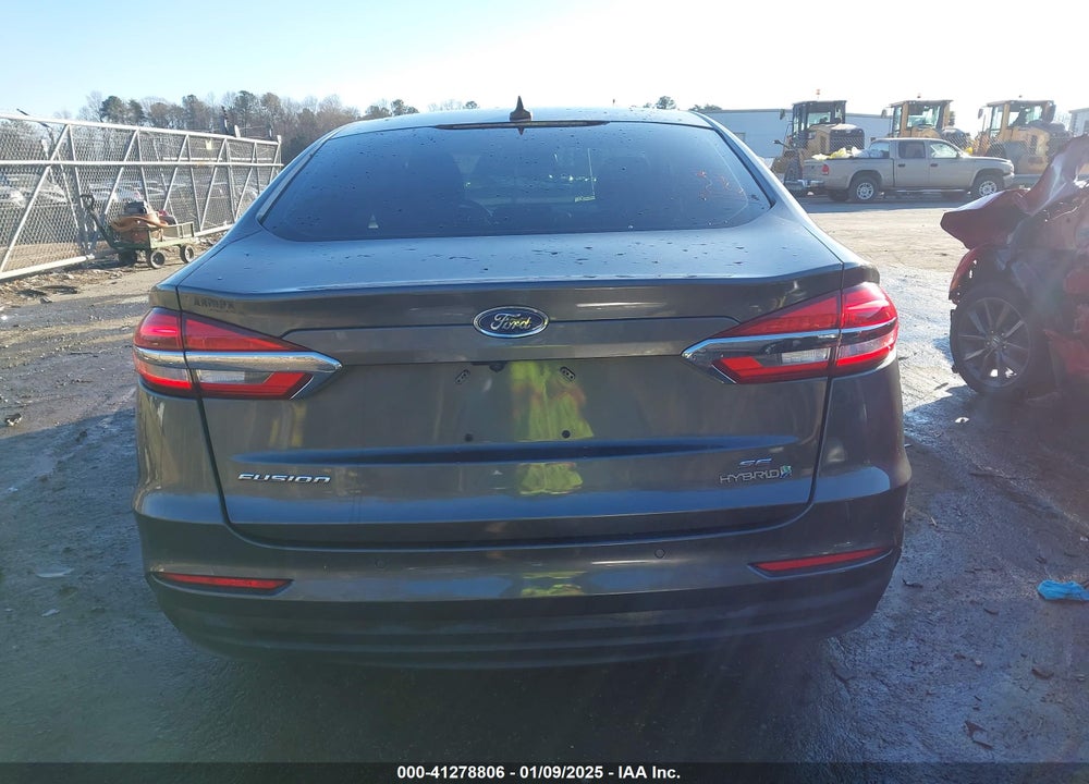 2019 FORD FUSION HYBRID SE VIN: 3FA6P0LU2KR119830