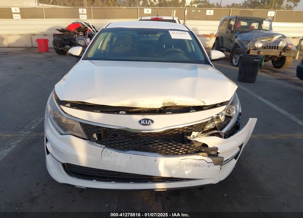 2016 KIA OPTIMA LX VIN: KNAGT4L36G5072608