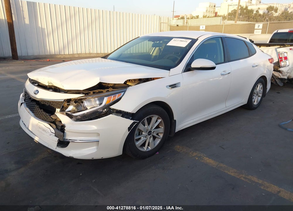 2016 KIA OPTIMA LX VIN: KNAGT4L36G5072608