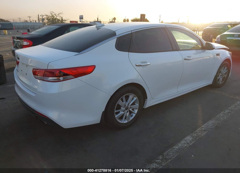 2016 KIA OPTIMA LX VIN: KNAGT4L36G5072608