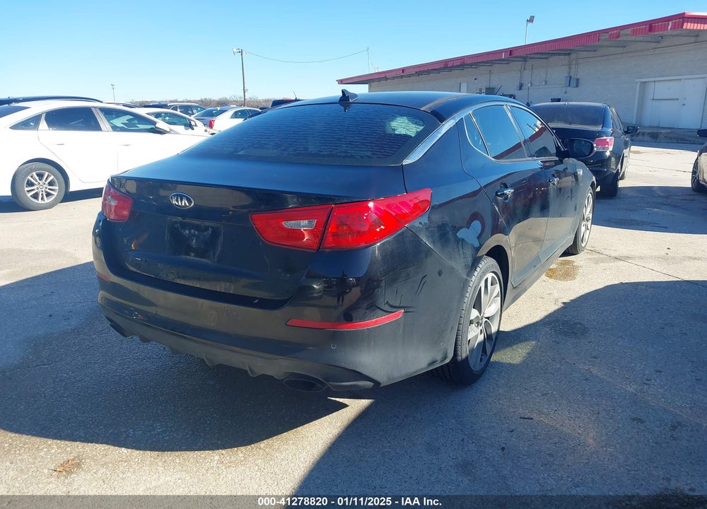 2014 KIA OPTIMA SX TURBO VIN: 5XXGR4A65EG263766
