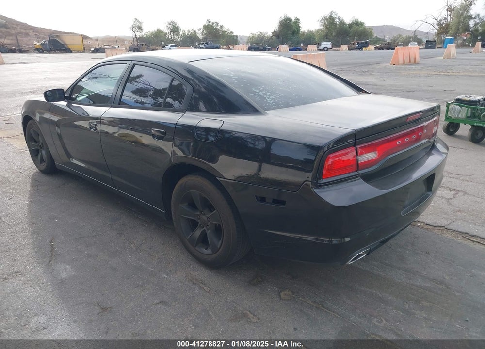 2013 DODGE CHARGER VIN: 2C3CDXBG3DH539612