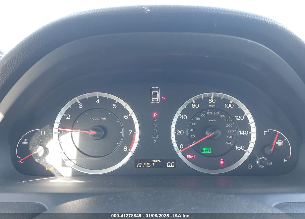 2008 HONDA ACCORD 2.4 EX VIN: 1HGCP26748A163461