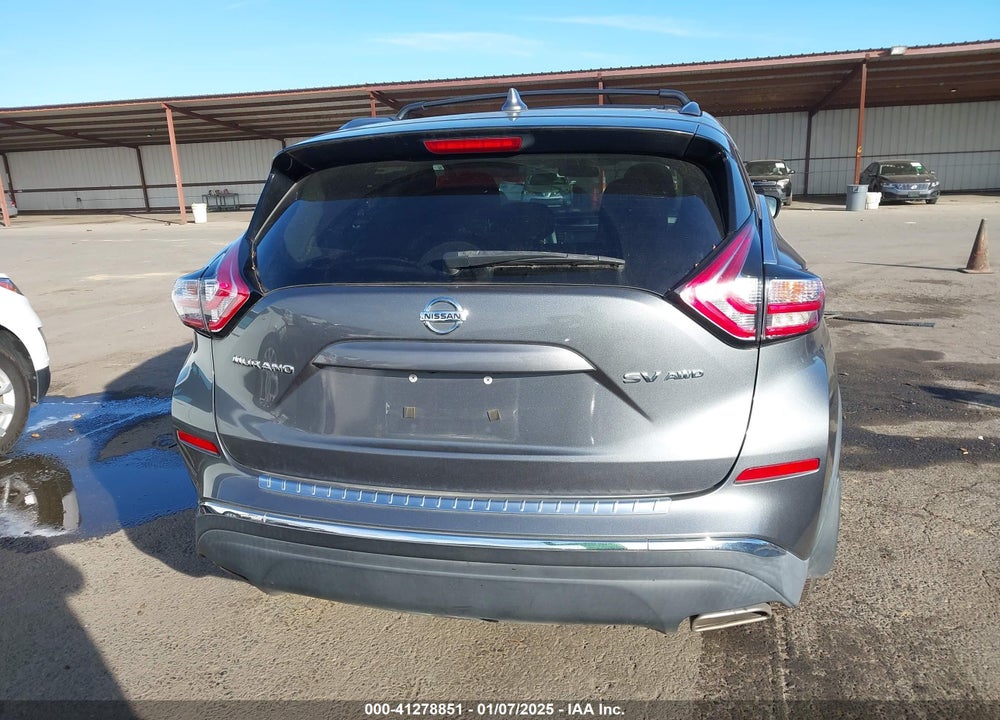 2016 NISSAN MURANO SV VIN: 5N1AZ2MH3GN155043