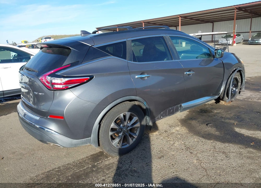 2016 NISSAN MURANO SV VIN: 5N1AZ2MH3GN155043