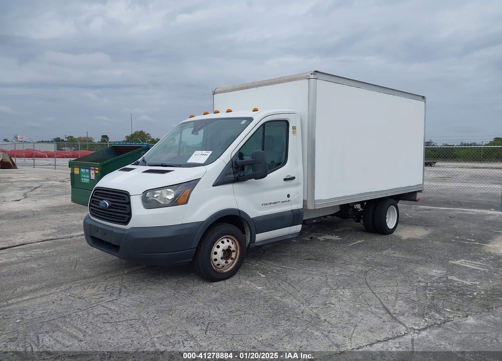 2018 FORD TRANSIT-350 CAB VIN: 1FDBF8ZM5JKA71157