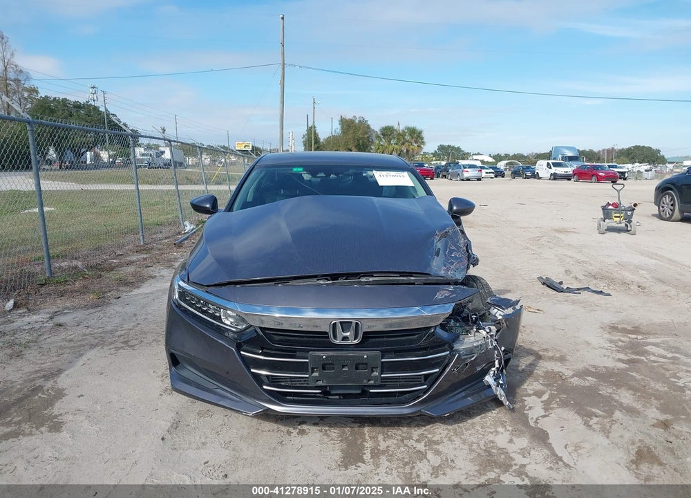 2021 HONDA ACCORD VIN: 1HGCV1F18MA095302