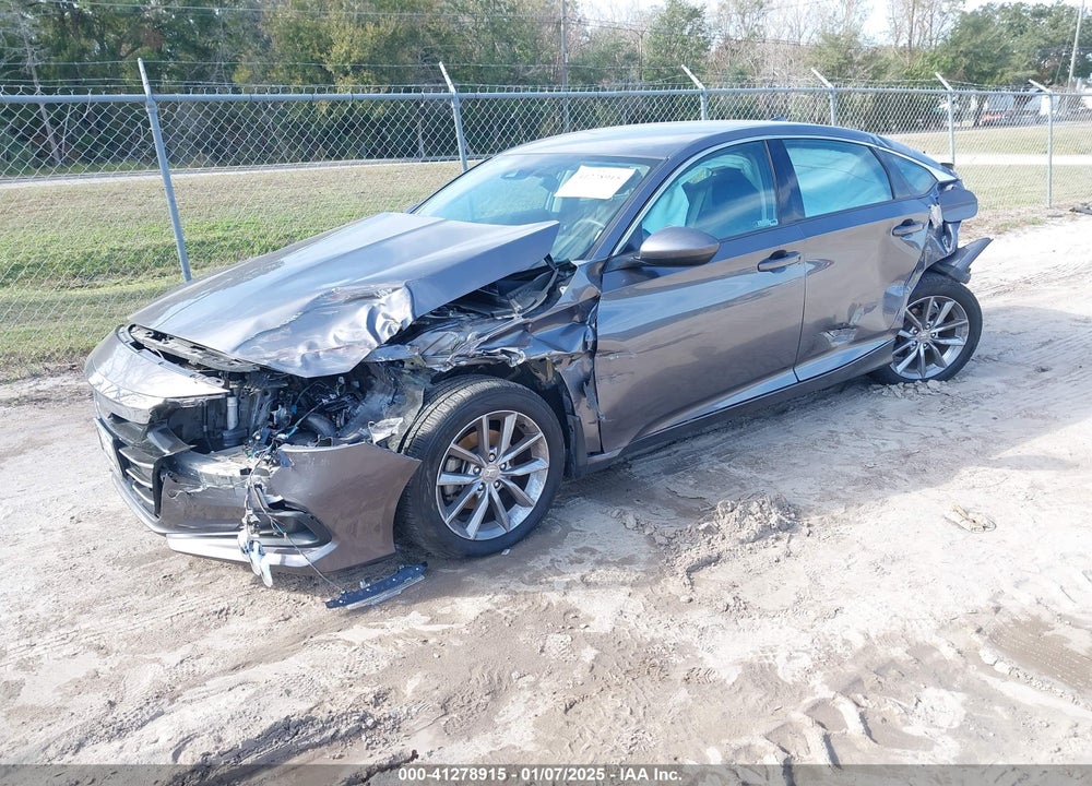 2021 HONDA ACCORD VIN: 1HGCV1F18MA095302