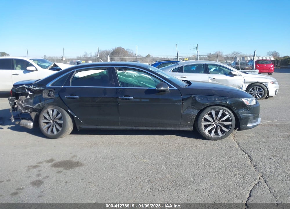 2023 AUDI A4 VIN: WAUABAF40PN023013