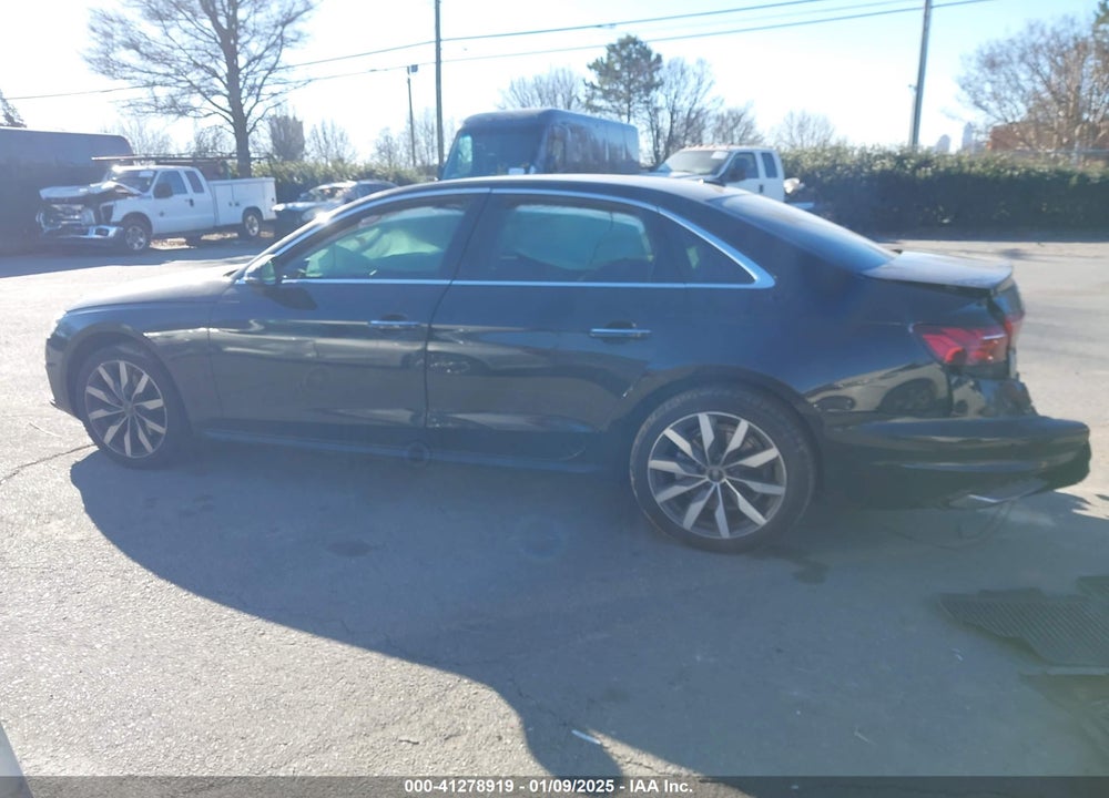 2023 AUDI A4 VIN: WAUABAF40PN023013