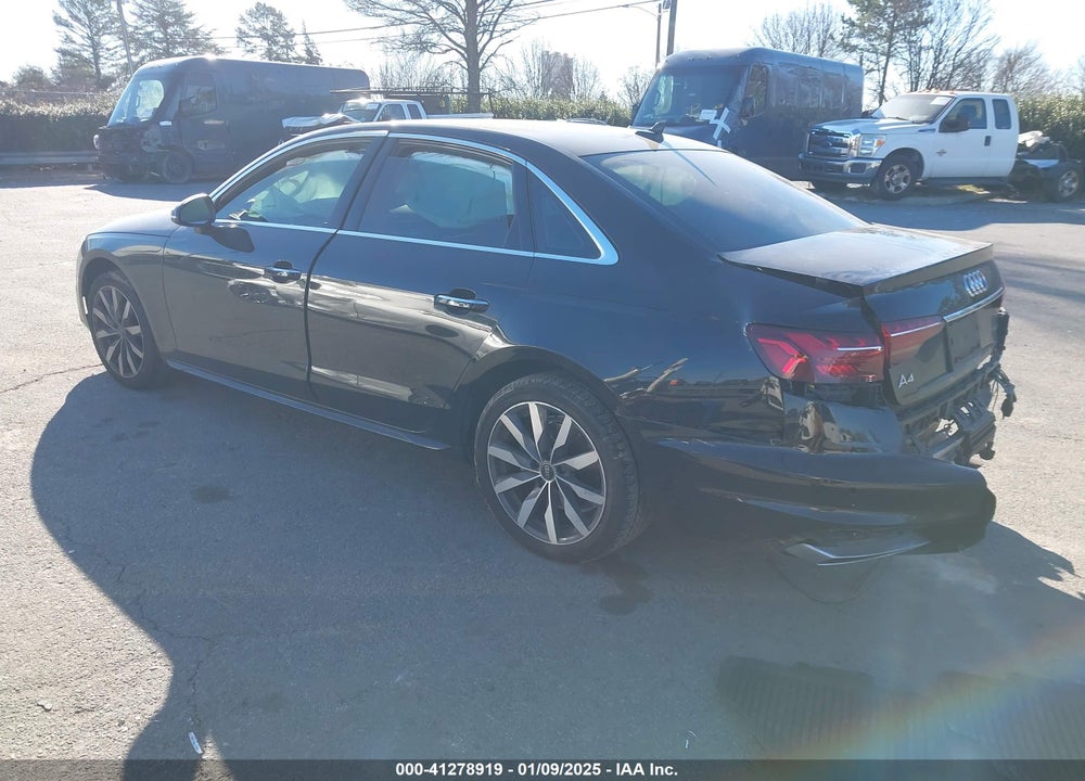 2023 AUDI A4 VIN: WAUABAF40PN023013