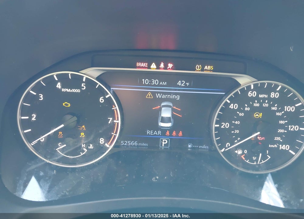 2023 NISSAN ALTIMA SV FWD VIN: 1N4BL4DV1PN368767