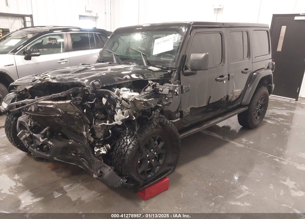 2019 JEEP WRANGLER UNLIMITED MOAB 4X4 VIN: 1C4HJXEG8KW522356