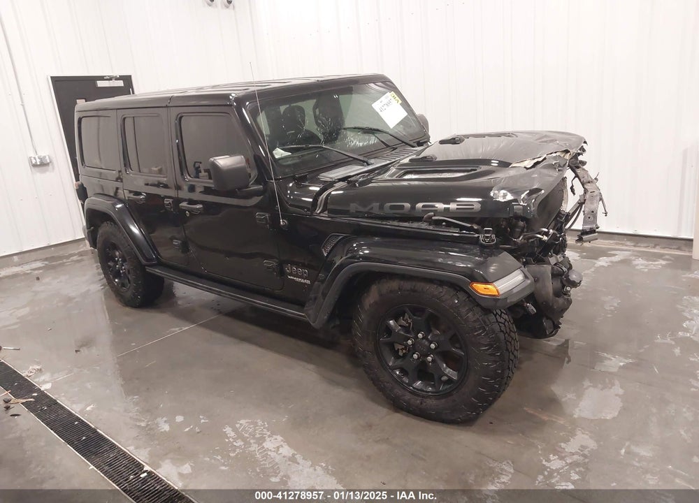 2019 JEEP WRANGLER UNLIMITED MOAB 4X4 VIN: 1C4HJXEG8KW522356