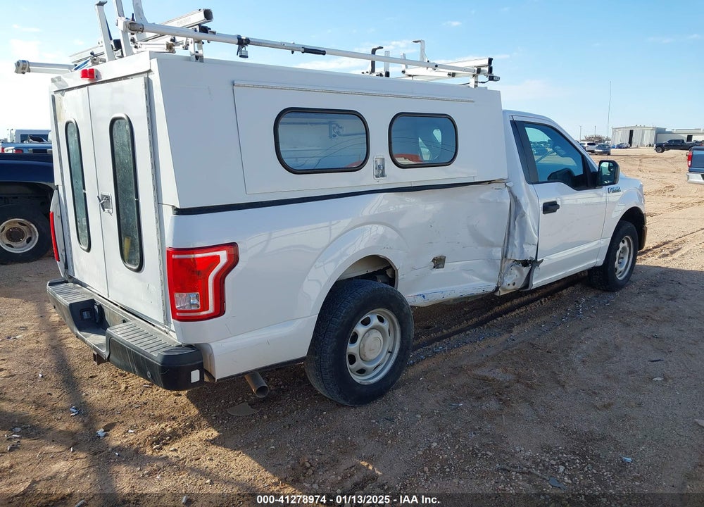 2015 FORD F-150 XL VIN: 1FTMF1C83FKD61971