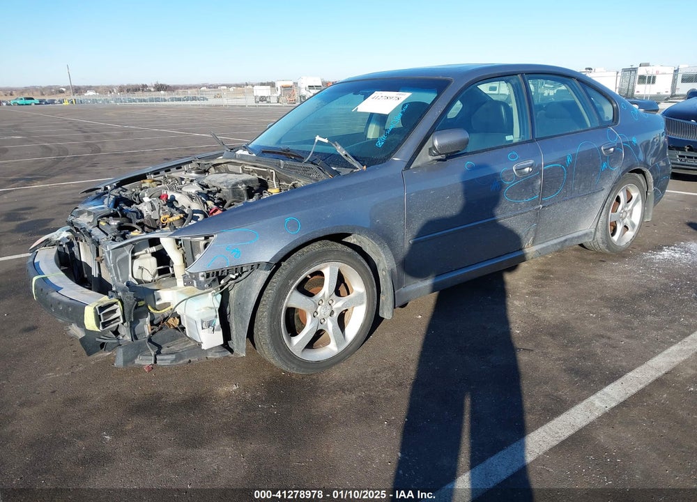2008 SUBARU LEGACY VIN: 4S3BL626887202544