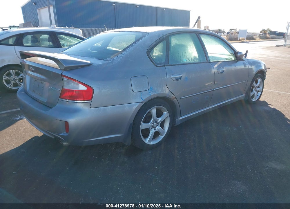 2008 SUBARU LEGACY VIN: 4S3BL626887202544