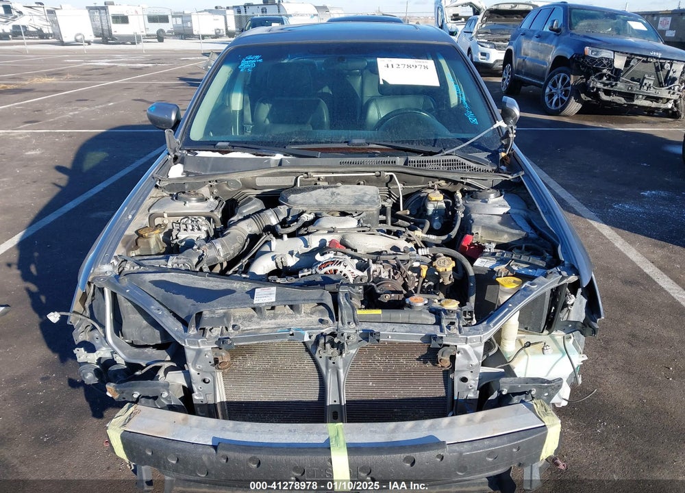 2008 SUBARU LEGACY VIN: 4S3BL626887202544
