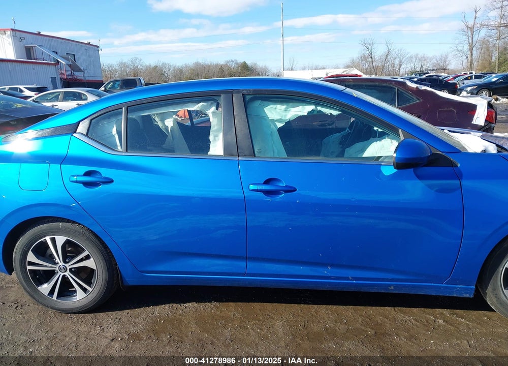 2021 NISSAN SENTRA SV XTRONIC CVT VIN: 3N1AB8CV8MY317320
