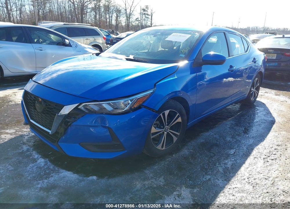 2021 NISSAN SENTRA SV XTRONIC CVT VIN: 3N1AB8CV8MY317320