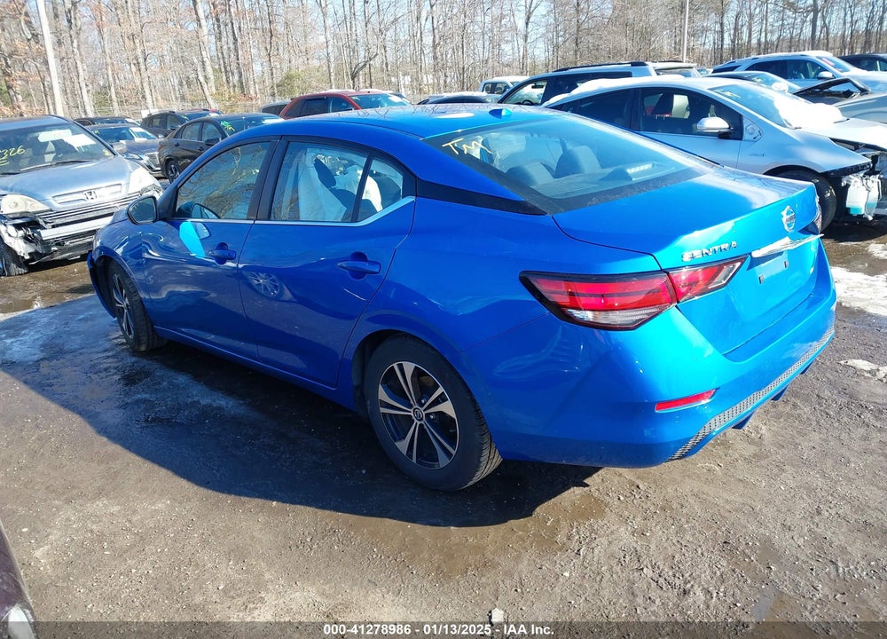 2021 NISSAN SENTRA SV XTRONIC CVT VIN: 3N1AB8CV8MY317320
