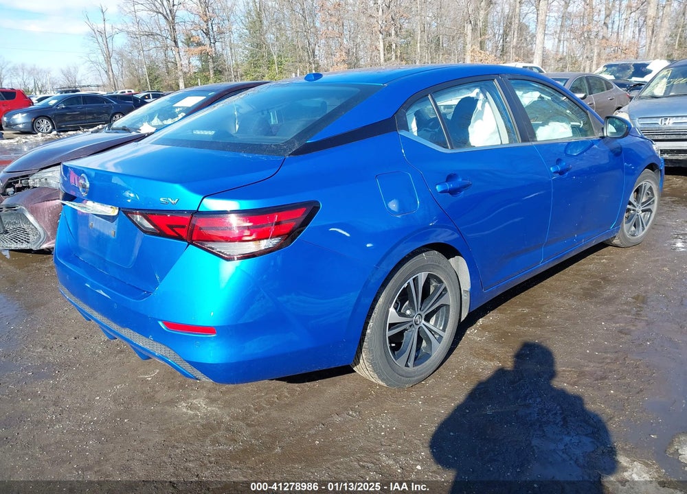 2021 NISSAN SENTRA SV XTRONIC CVT VIN: 3N1AB8CV8MY317320