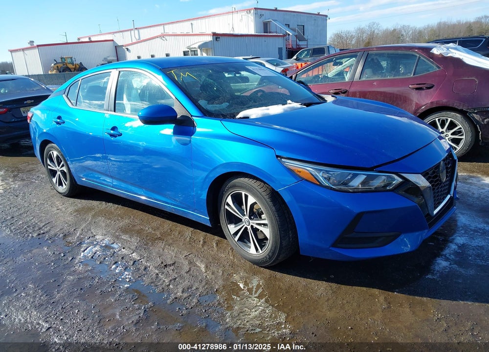 2021 NISSAN SENTRA SV XTRONIC CVT VIN: 3N1AB8CV8MY317320