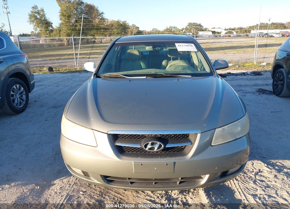 2008 HYUNDAI SONATA LIMITED/SE VIN: 5NPEU46C18H362498