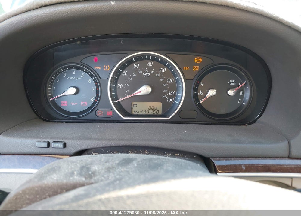 2008 HYUNDAI SONATA LIMITED/SE VIN: 5NPEU46C18H362498