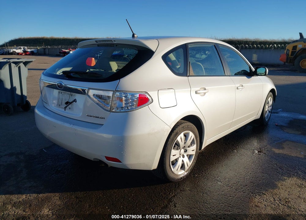 2009 SUBARU IMPREZA VIN: JF1GH61699H810132