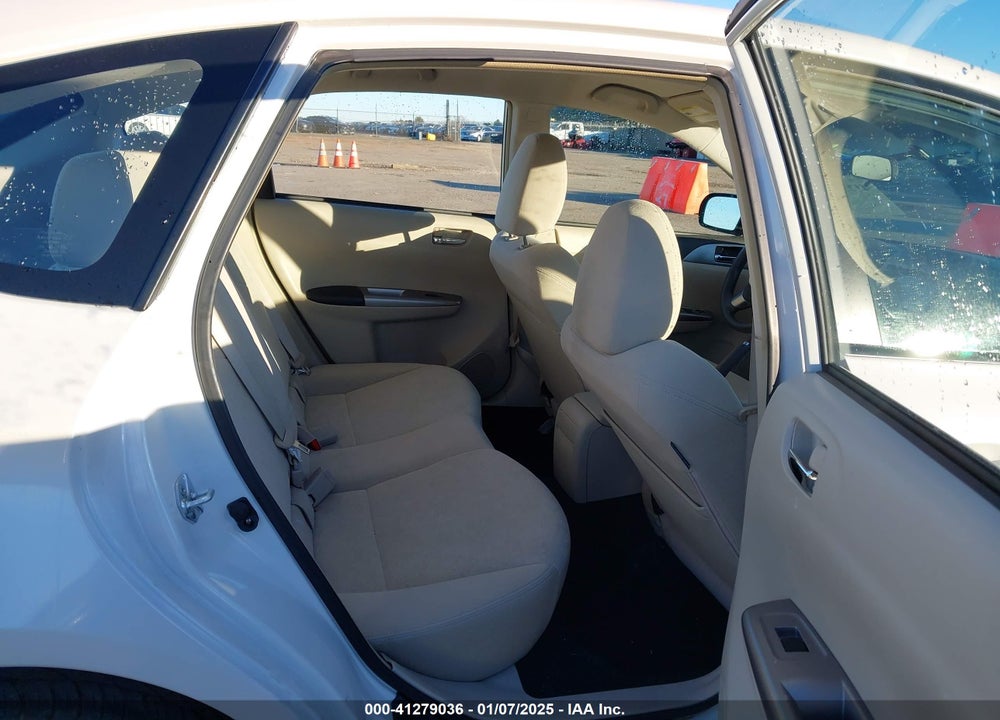 2009 SUBARU IMPREZA VIN: JF1GH61699H810132