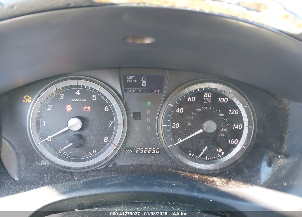 2009 LEXUS ES 350 VIN: JTHBJ46G992337347