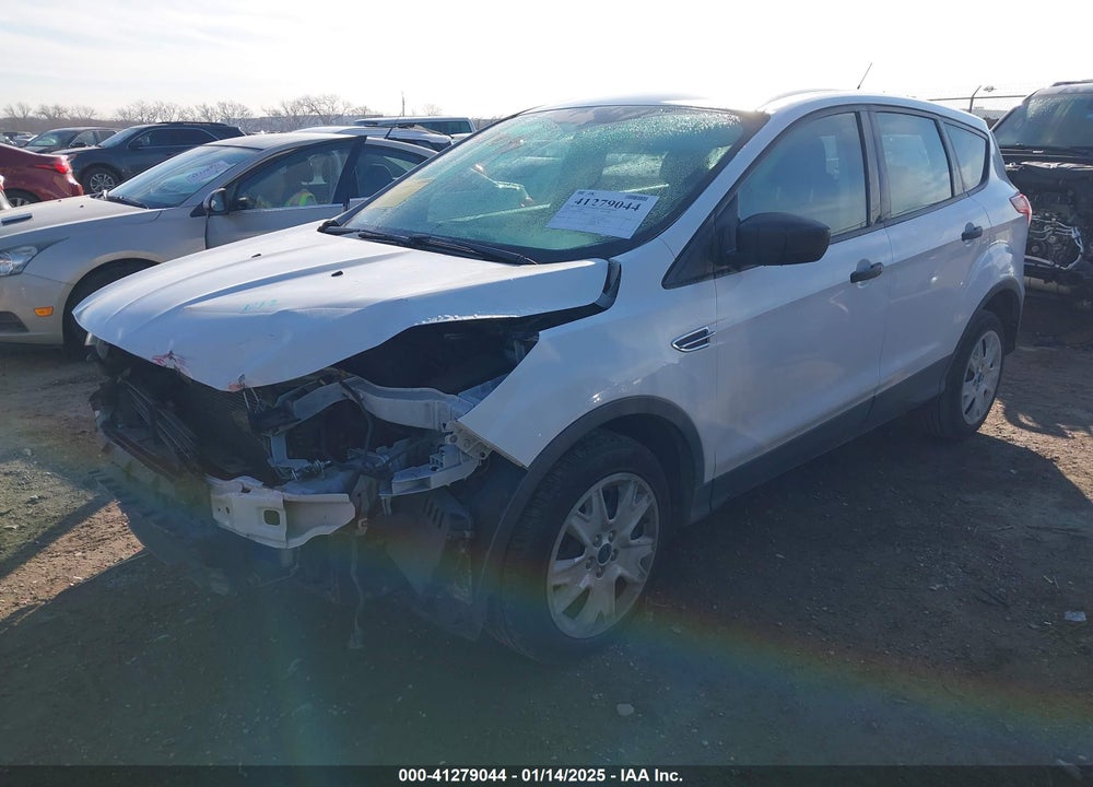 2014 FORD ESCAPE S VIN: 1FMCU0F7XEUE01752